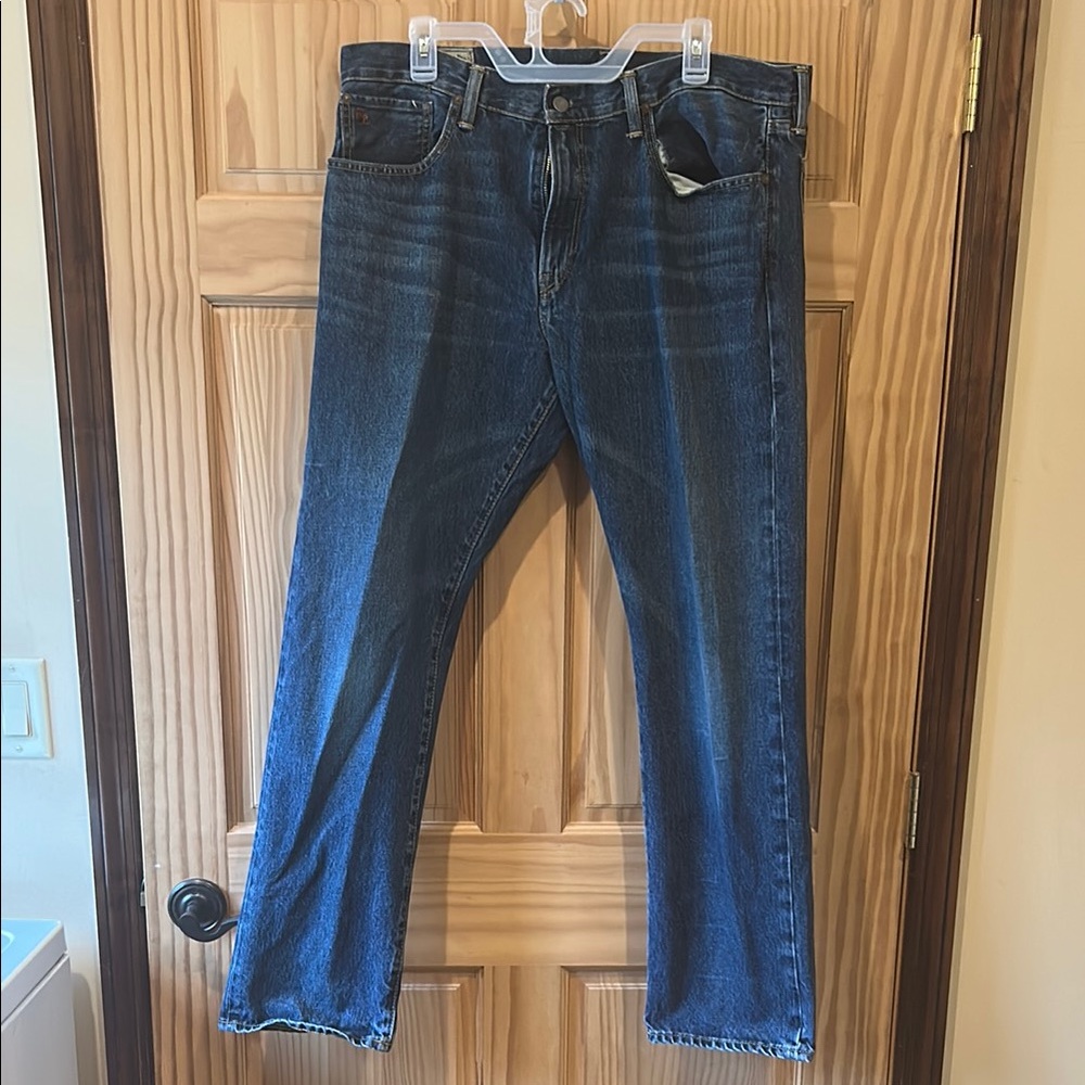 Ralph Lauren Blue Straight Jeans Classic Denim